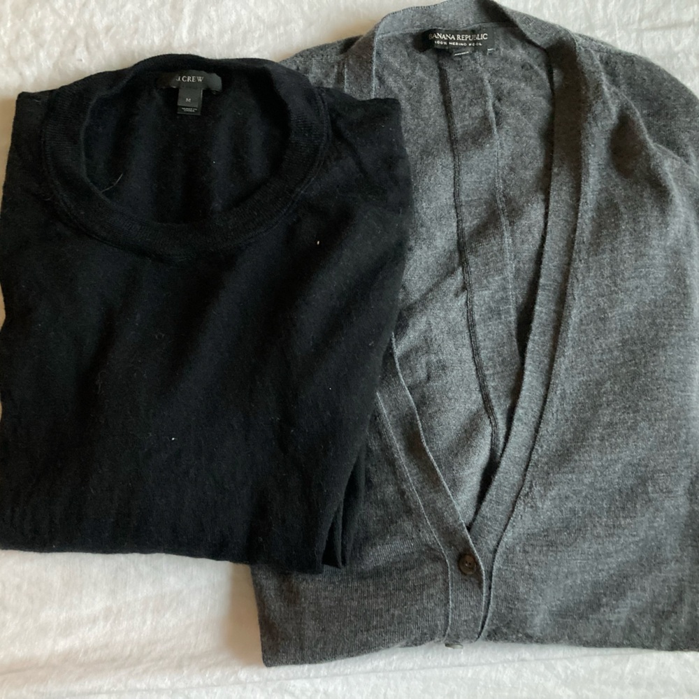 Merino wool sweaters